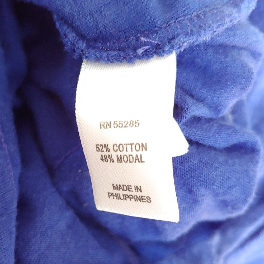 Express Blue Ruffled Halter Dress - Picture 8 of 8